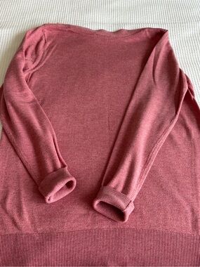 LOFT Crewneck Sweater in Dusty Rose